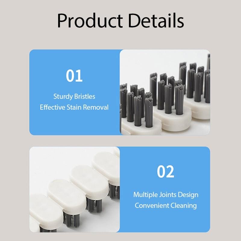 Curved Cleaning Brush, Multifunctional 360 Flexible Brush, Grip Gentle Bristle Effective Crevice Brush Curved Cleaning Brush, Multifunctional 360 Flexible Brush, Grip Gentle Bristle Effective Crevice Brush